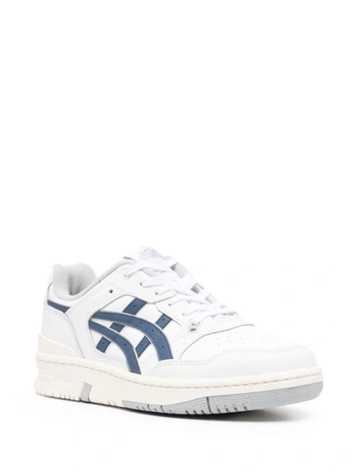 Shop Asics Sneakers With Logo In White