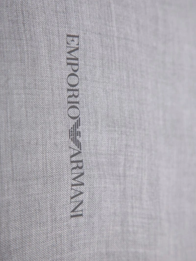 Shop Emporio Armani Ea7  Scarves In Grey