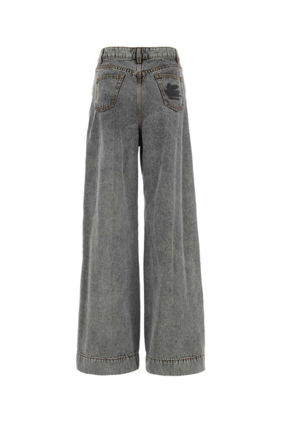 Shop Etro Jeans In Grey