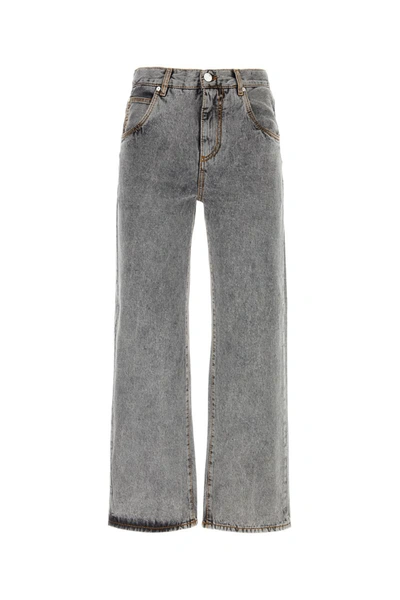 Shop Etro Jeans In Gray