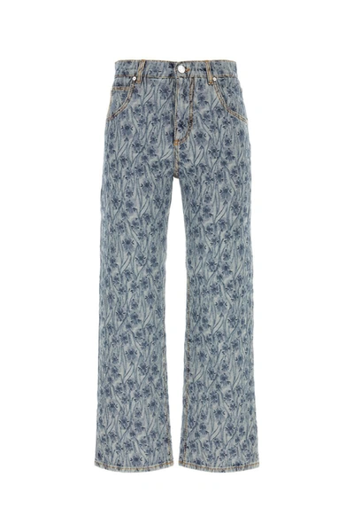 Shop Etro Jeans In Indigochiaro