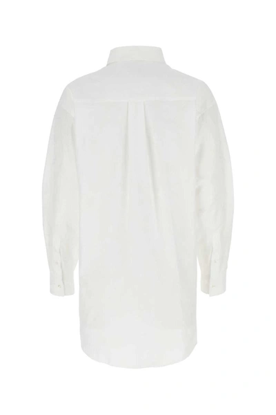 Shop Etro Shirts In White