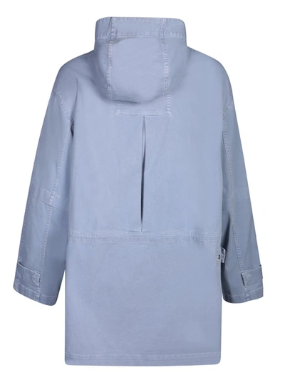 Shop Fendi Coats In Blue