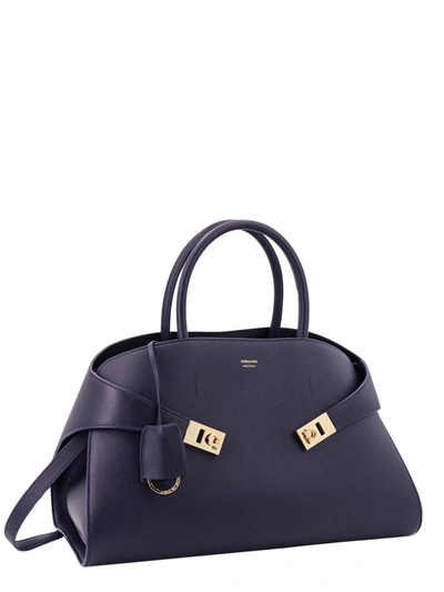 Shop Ferragamo Hug In Blue