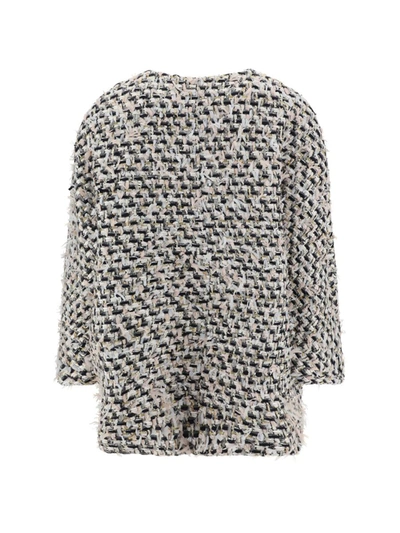 Gianluca Capannolo Kim Jacket In Silver Gold