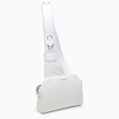 Shop Givenchy Antigona Small Bag In White