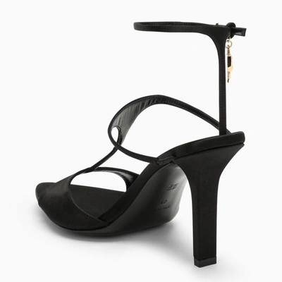 Shop Givenchy Fabric Sandal In Black