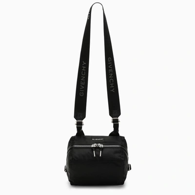 Shop Givenchy Nylon Pandora Bag In Black