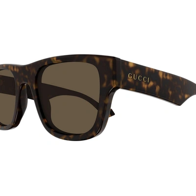Gucci Eyewear Sunglasses In Havana