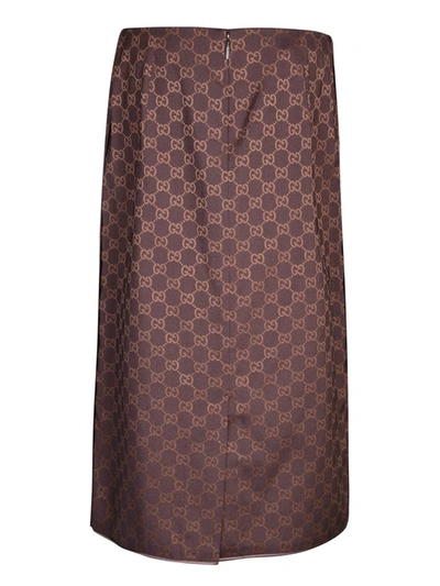 Shop Gucci Skirts In Blue