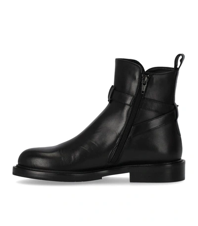 Shop Guglielmo Rotta Peace Black Ankle Boot
