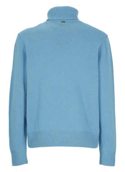 Shop Herno Sweaters Light Blue