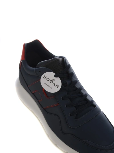 Hogan Interactive 3 Lace-up Sneakers In Blue