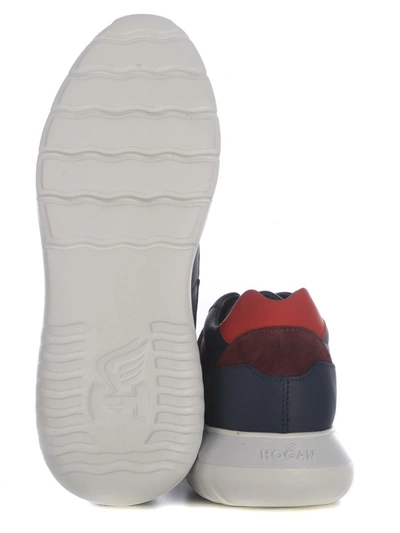 Hogan Interactive 3 Lace-up Sneakers In Blue