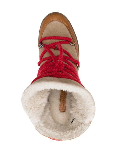 Isabel Marant Nowles Boots In Camel