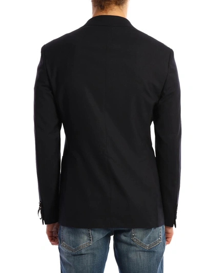 Tonello Giacca In Lana Blu In Blue