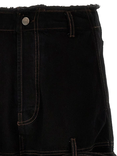 Shop Jacquemus 'le De Nîmes Criollo' Jeans In Black