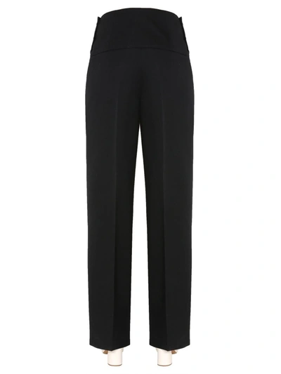 Jil Sander Slim Cut Tailored Trousers In Black