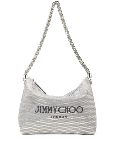 Shop Jimmy Choo Bags.. In Silver Black Silver