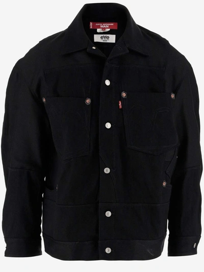 Shop Junya Watanabe Coats Black In Nero