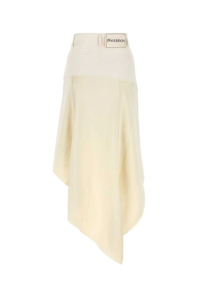 Shop Jw Anderson Skirts In White
