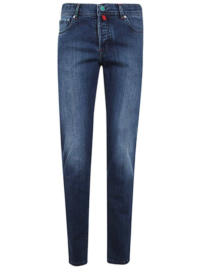 Shop Kiton Jeans Clothing In Blue