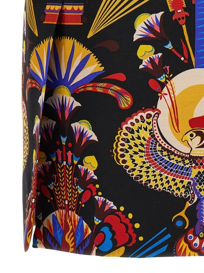Shop La Doublej 'pencil' Skirt In Multicolor