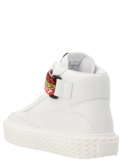 Shop Lanvin 'montantes Curbies 2' Sneakers In White