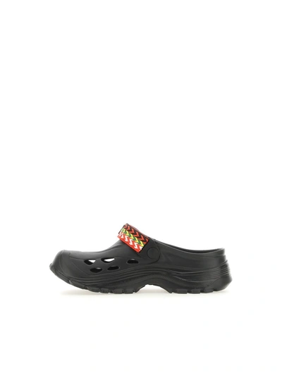 Shop Lanvin Sandals In Black