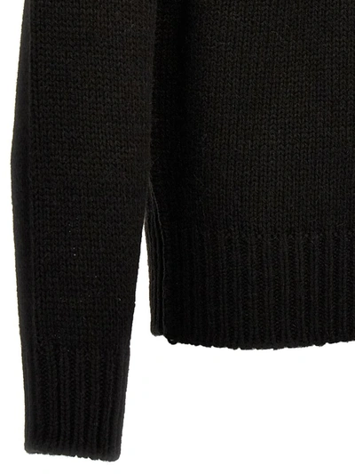 Shop Lemaire 'boxy' Sweater In Black