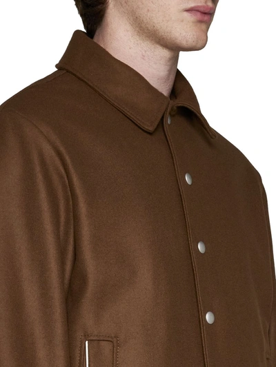 Shop Low Brand Coats In Brown