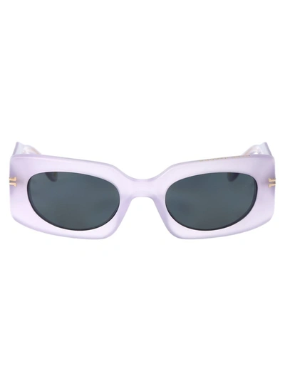 Shop Marc Jacobs Sunglasses In 789ir Lilac