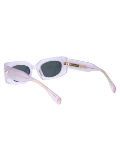 Shop Marc Jacobs Sunglasses In 789ir Lilac