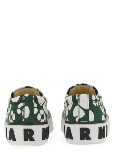 Shop Marni X Carhartt Sneaker Slip On In Green
