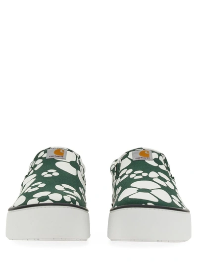 Shop Marni X Carhartt Sneaker Slip On In Green