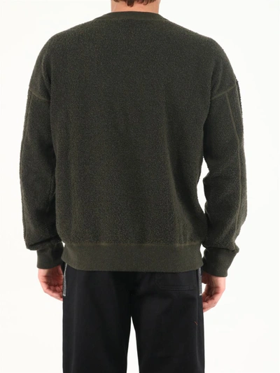 Shop Ten C Military Green Reversible Sweater