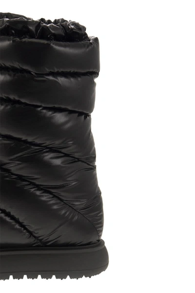 Shop Moncler Gaia Pocket Mid Boots In Black