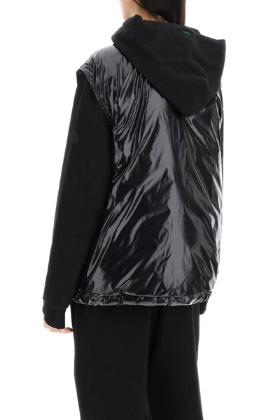Shop Moncler Genius Moncler X Alicia Keys 'chelsea' Down Vest In Black
