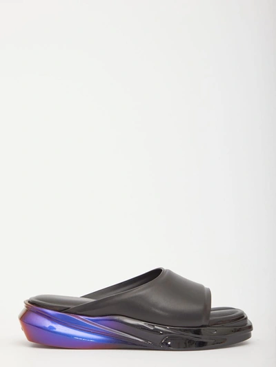 Shop Alyx Mono Slide Sandals In Black