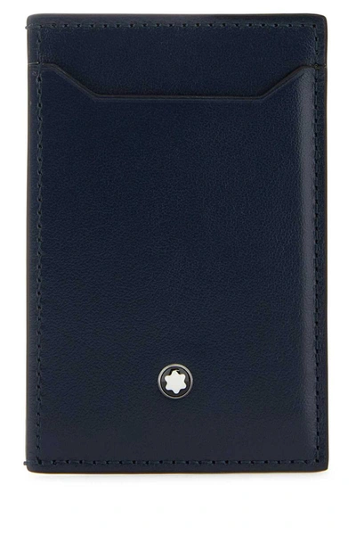 Shop Montblanc Wallets In Blue