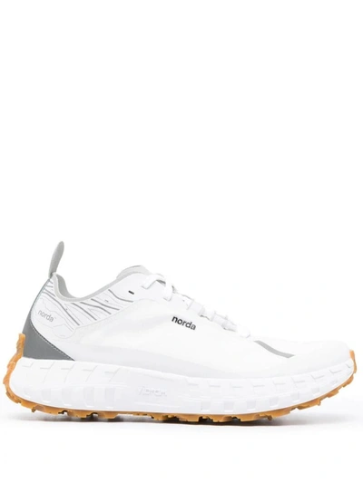 Shop Norda The 001 M Wht/gum Shoes In White