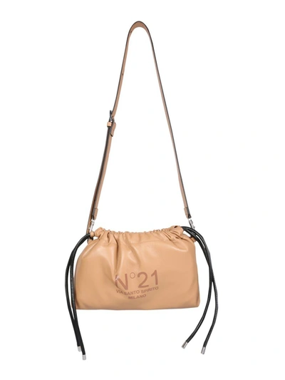 Shop N°21 Eva Shoulder Bag In Buff