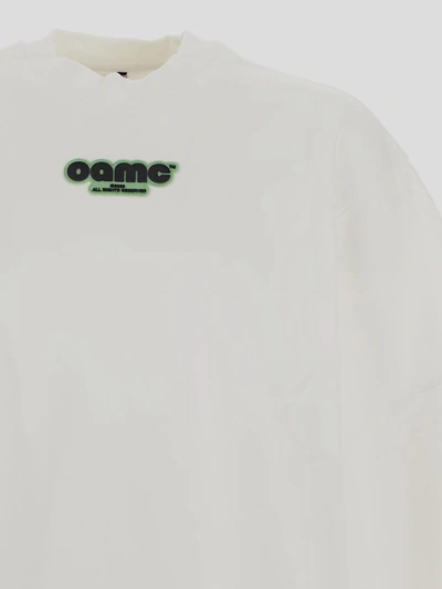 Shop Oamc Sweatshirt In Offwhite