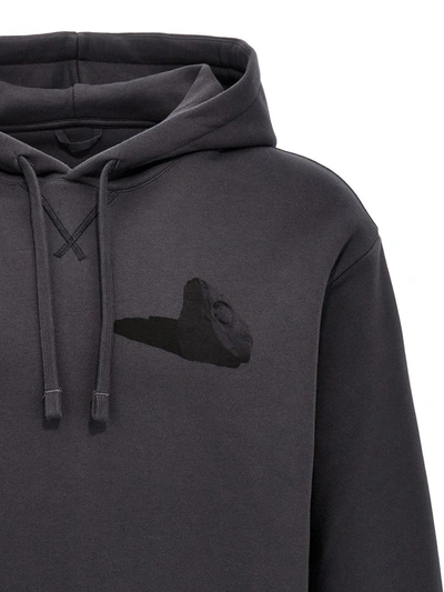 Shop Objects Iv Life 'boulder Print' Hoodie In Gray
