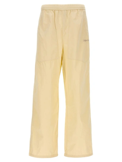 Objects Iv Life Drawcord Overpant Pants White In White