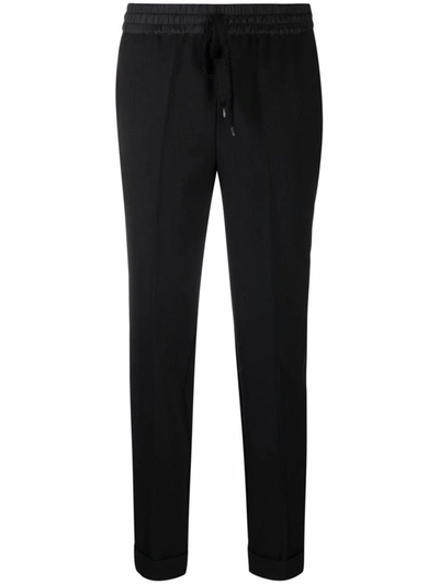 Shop P.a.r.o.s.h . . - Cropped Tailored Trousers In Black