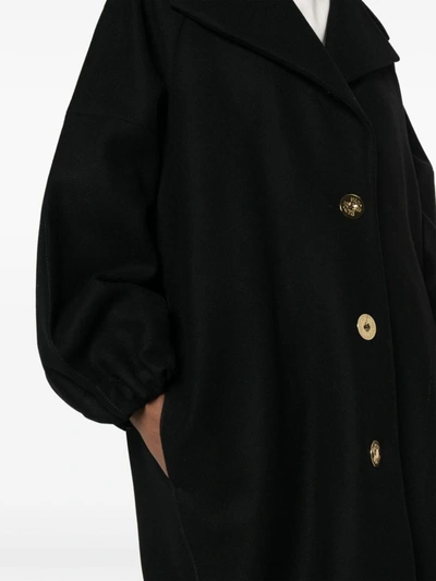Shop Patou Coats In Black