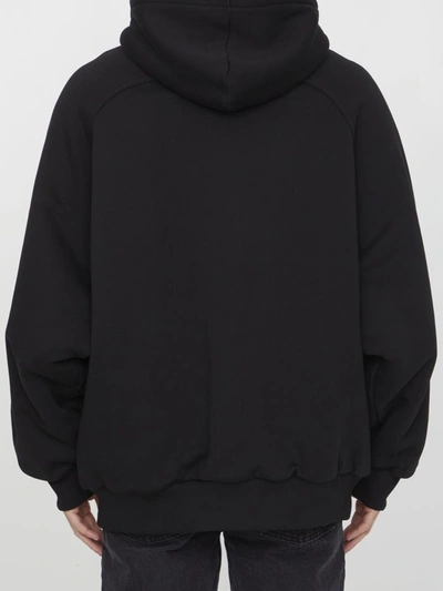 Shop Alyx Polar Hoodie In Black