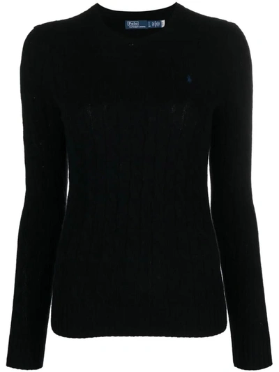 Shop Polo Ralph Lauren Juliana Long Sleeves Pullover Clothing In Black