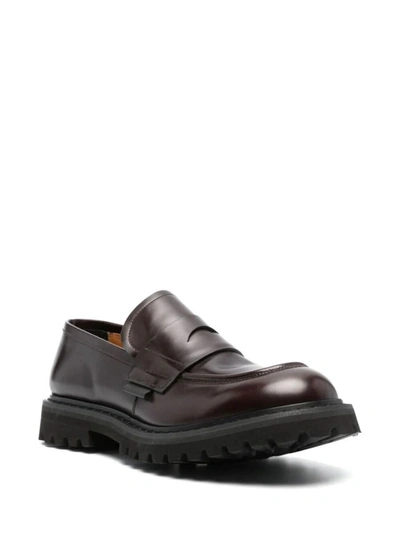 Shop Premiata Binder Loafers Shoes In Black